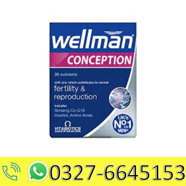 Wellman Multivitamin Gummies in Pakistan vitamins A, C, D, B6 and B12