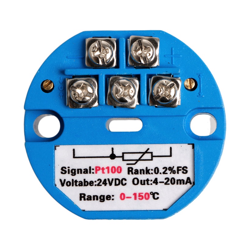 Transmisor Rtd Pt100 Temperatura 420 mA 0150 °C