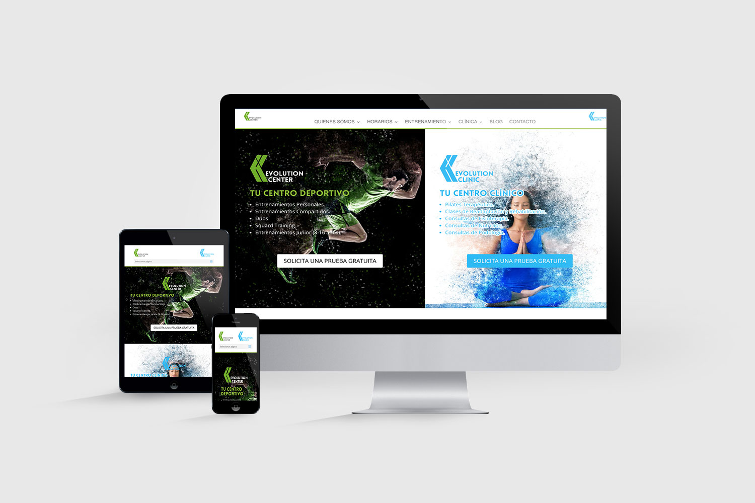 Evolution Center Clickening