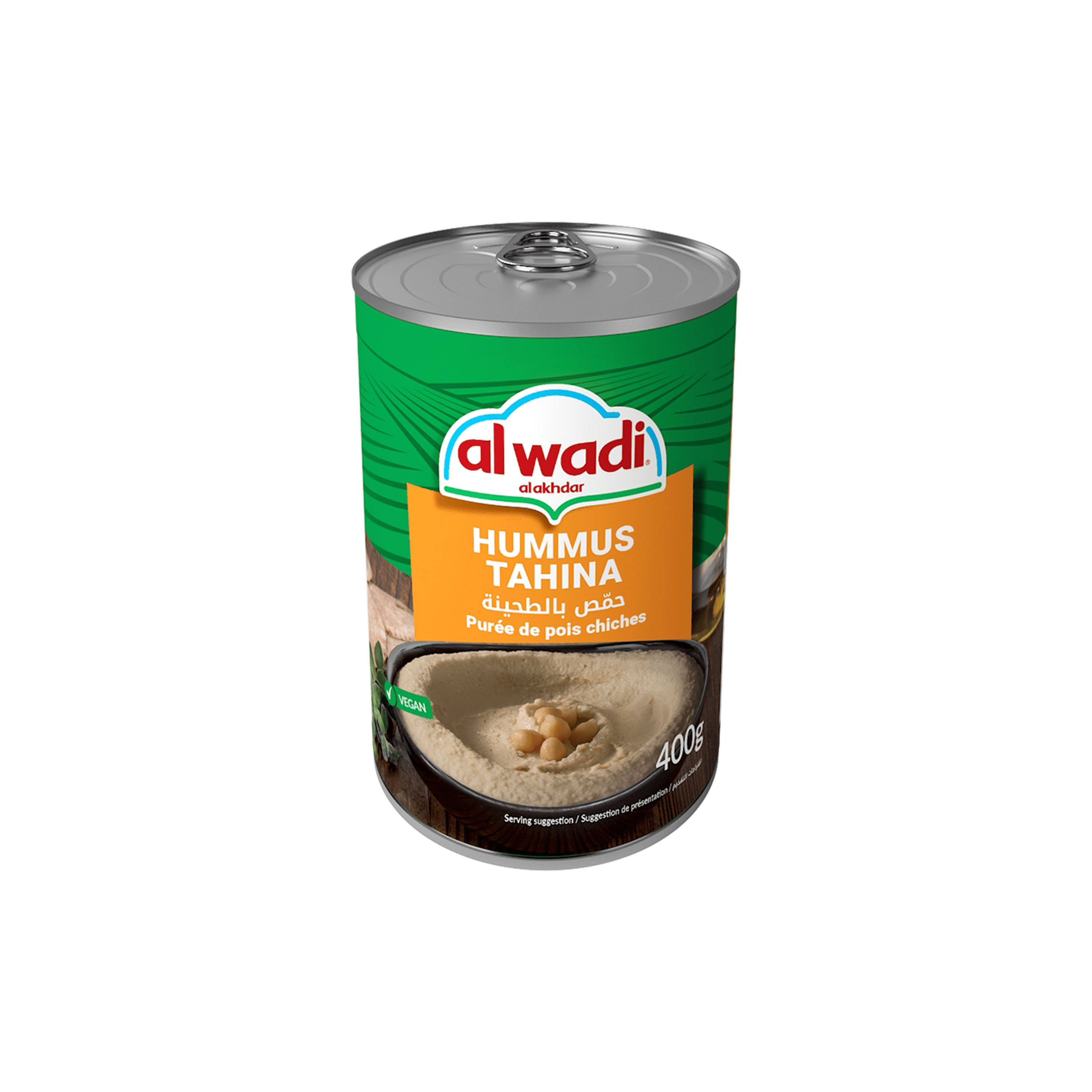 Al Wadi Al Akhdar Hummus Tahina 400 g Buy Online at Best Price in