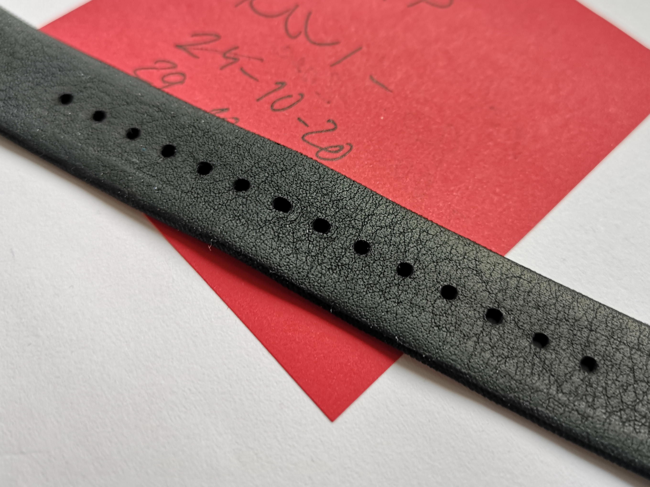 [FOR SALE] OMEGA GEN 21mm black coated nylon fabric strap Replica