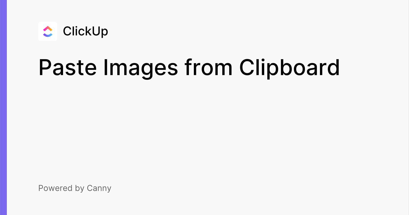 Paste Images from Clipboard Voters ClickUp
