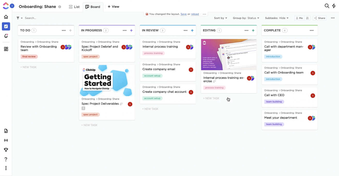 Visual Project Management Guide (Tools & Examples) ClickUp