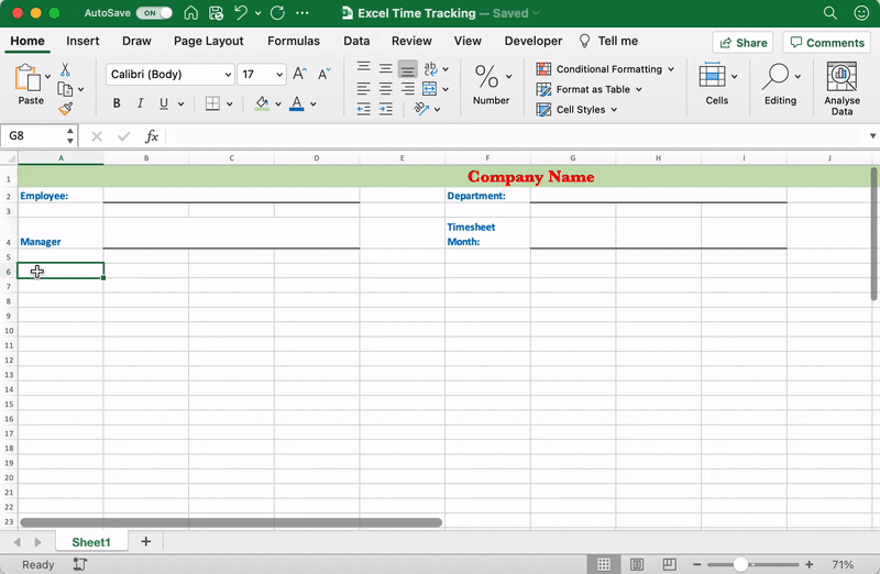 How To Create a Timesheet in Excel (Guide with Templates) ClickUp (2023)