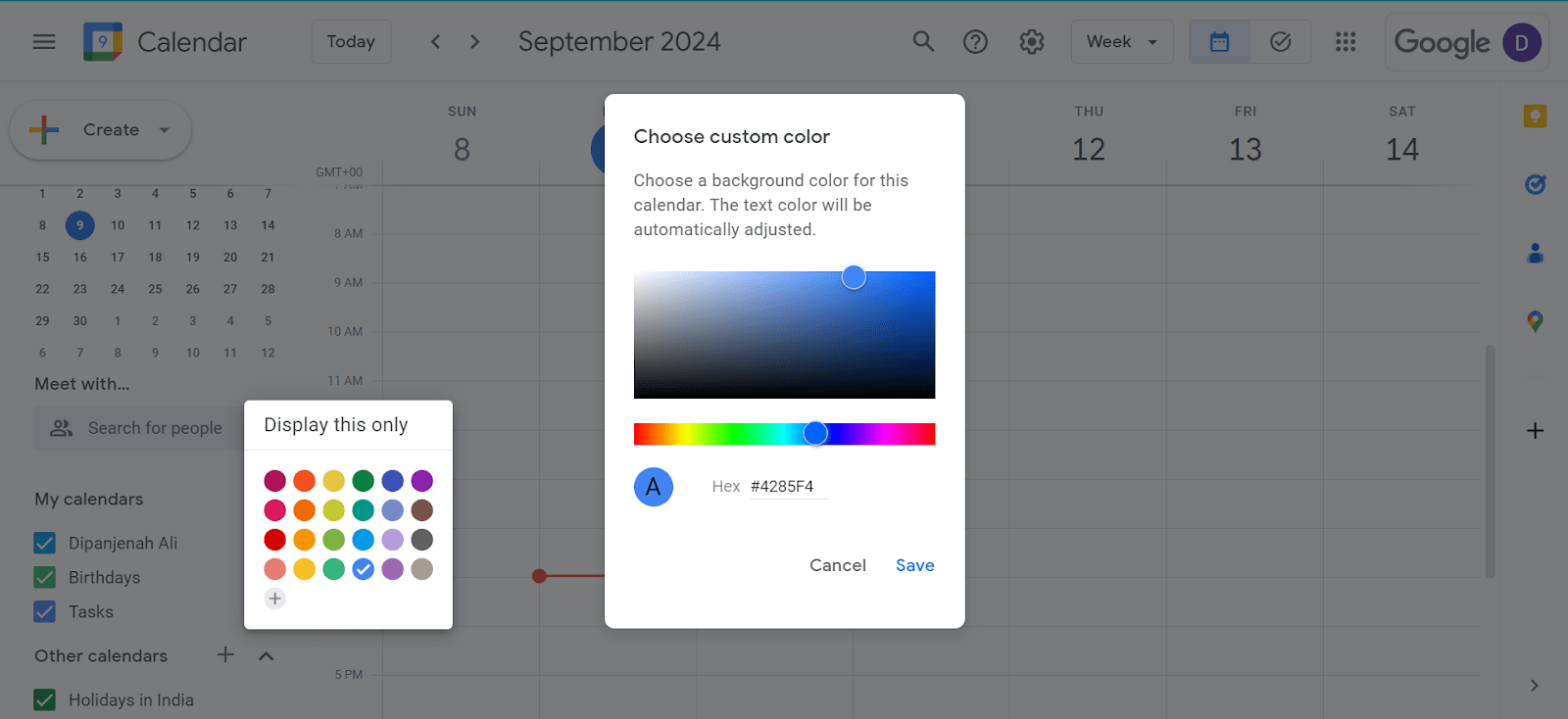 How to Customize Your Google Calendar ClickUp