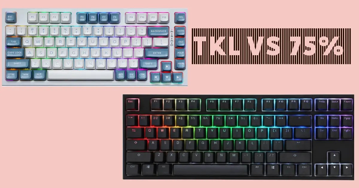 TKL Vs 75 Keyboards A Comprehensive Guide CLICKY BOARD