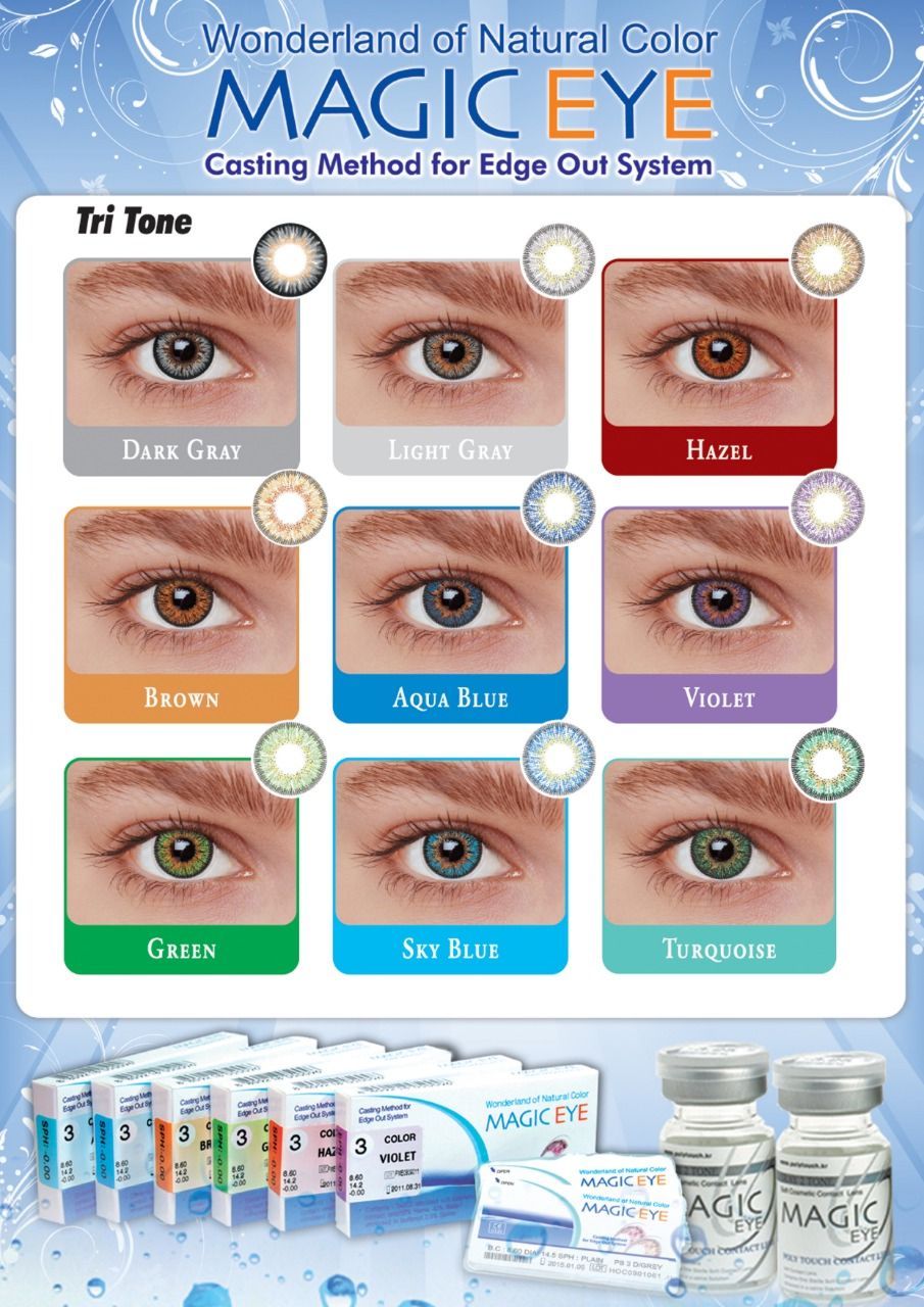 Magic Eye 3 Tone Contact Lens Made In Korea Clic N Buy
