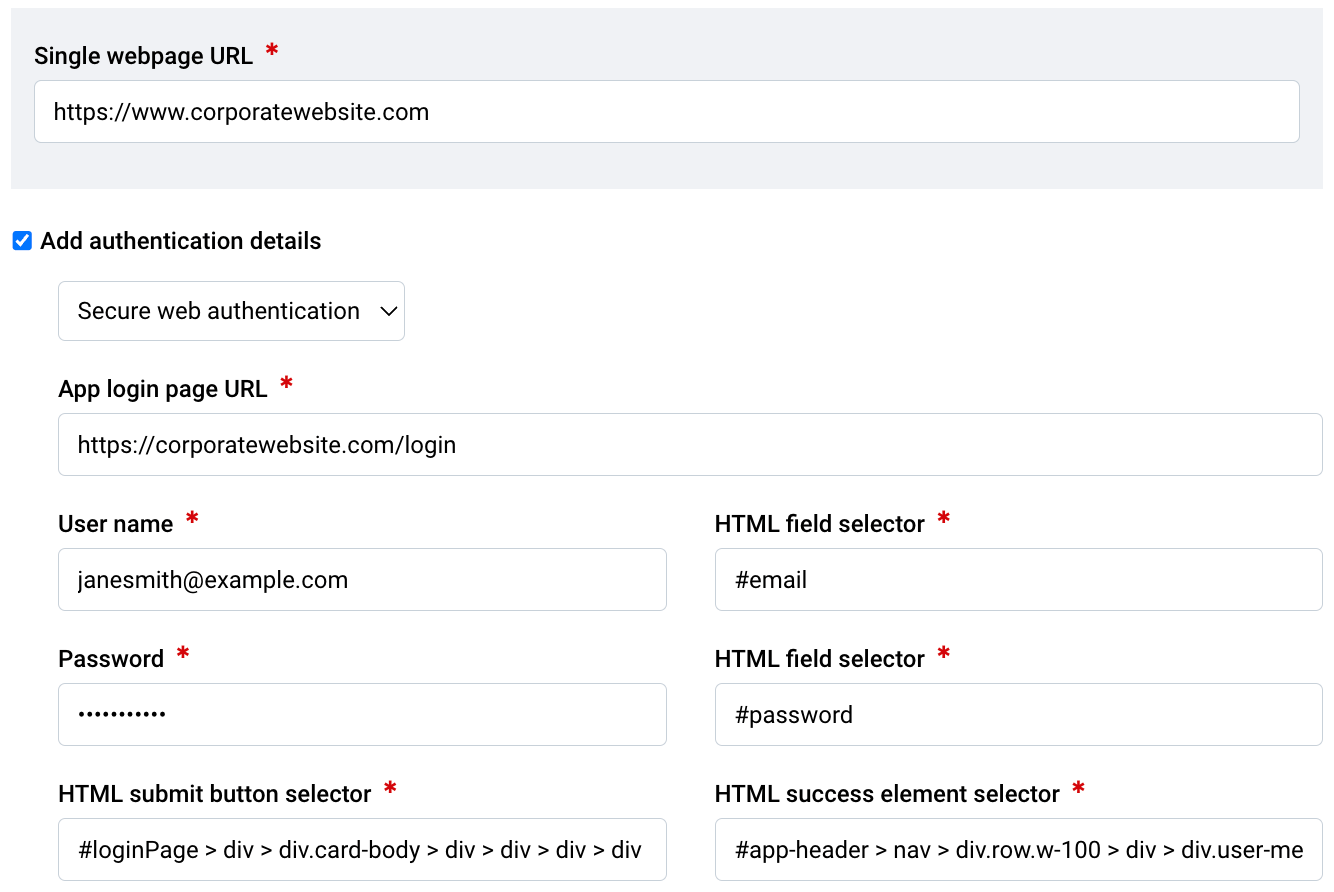 Set up secure web authentication Level Access Help Center