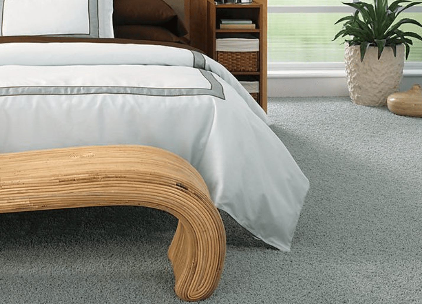 What colors are available in SmartStrand Carpets?