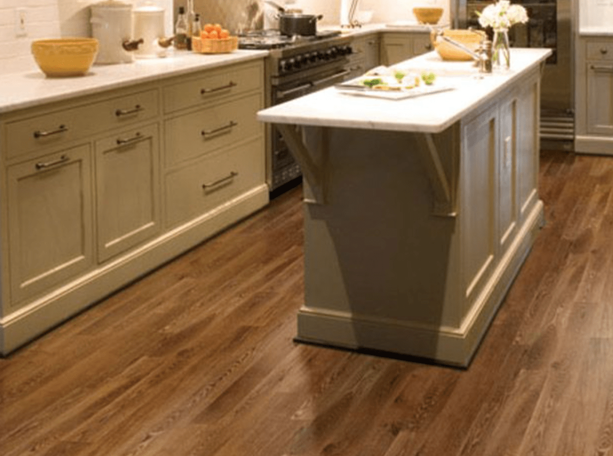Is waxing required for luxury vinyl flooring?