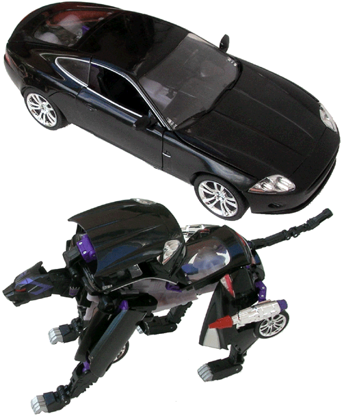 Transformer Toy Reviews Alternators Ravage (Jaguar)