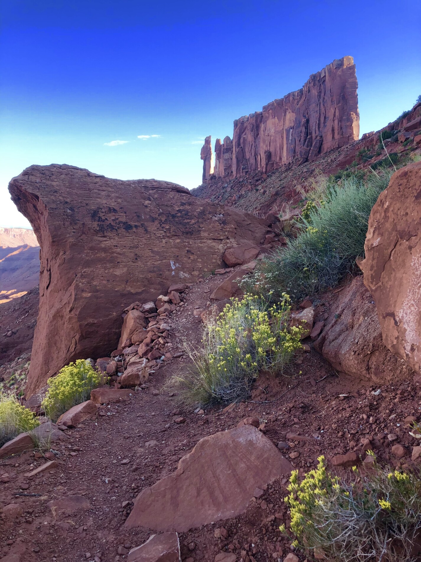 Moab Tower Climbing Tour The Priest Moab Cliffs & Canyon Adventure