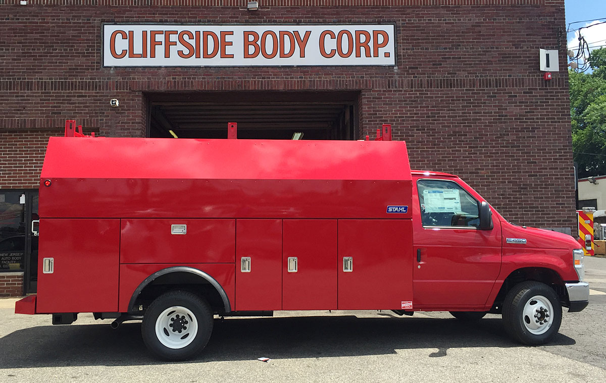 Service Bodies Cliffside Body Truck Bodies & Equipment Fairview NJ