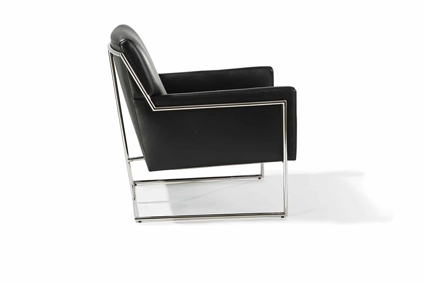 HiWire Lounge Chair » Cliff Young lounge chairs by Milo Baughman