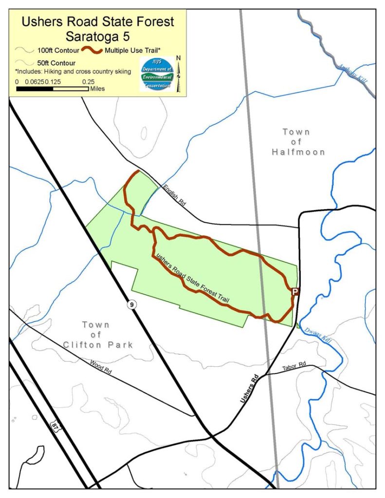 Ushers Road State Forest Clifton Park Open Spaces