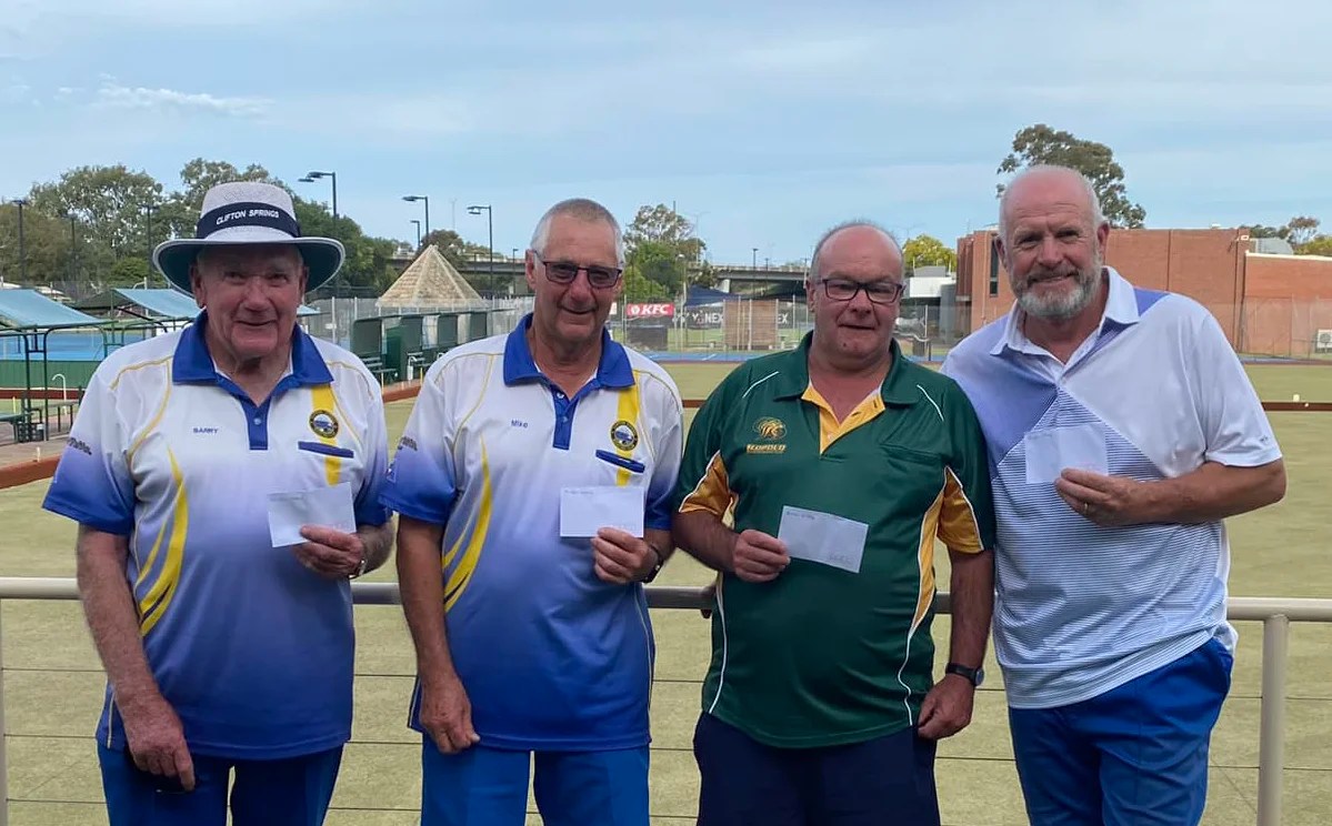Annual Geelong Bowls 4’s Clifton Springs Bowling Club