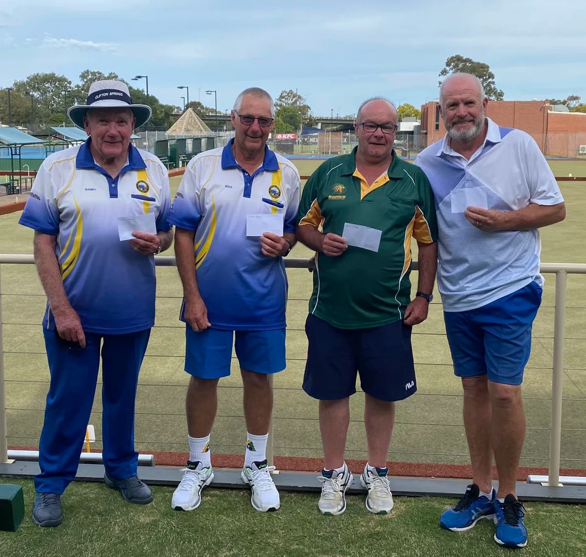 Annual Geelong Bowls 4’s Clifton Springs Bowling Club