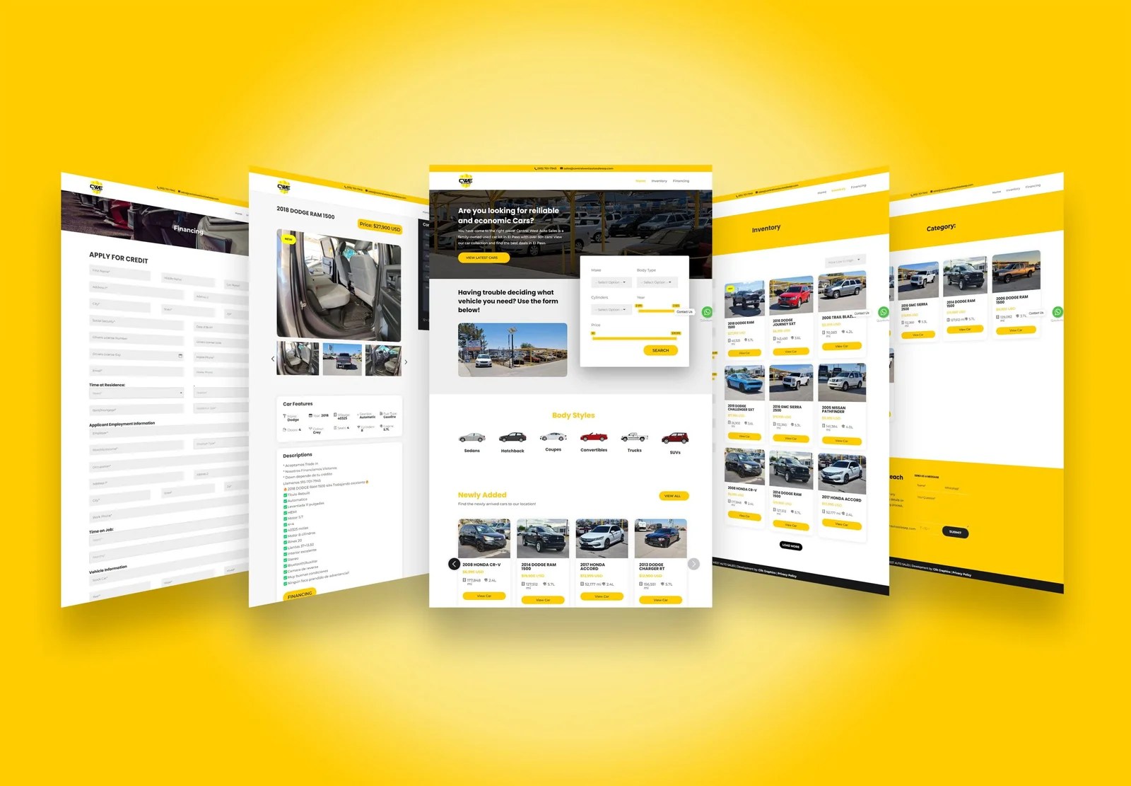 Central West Auto Sales Clik Graphics