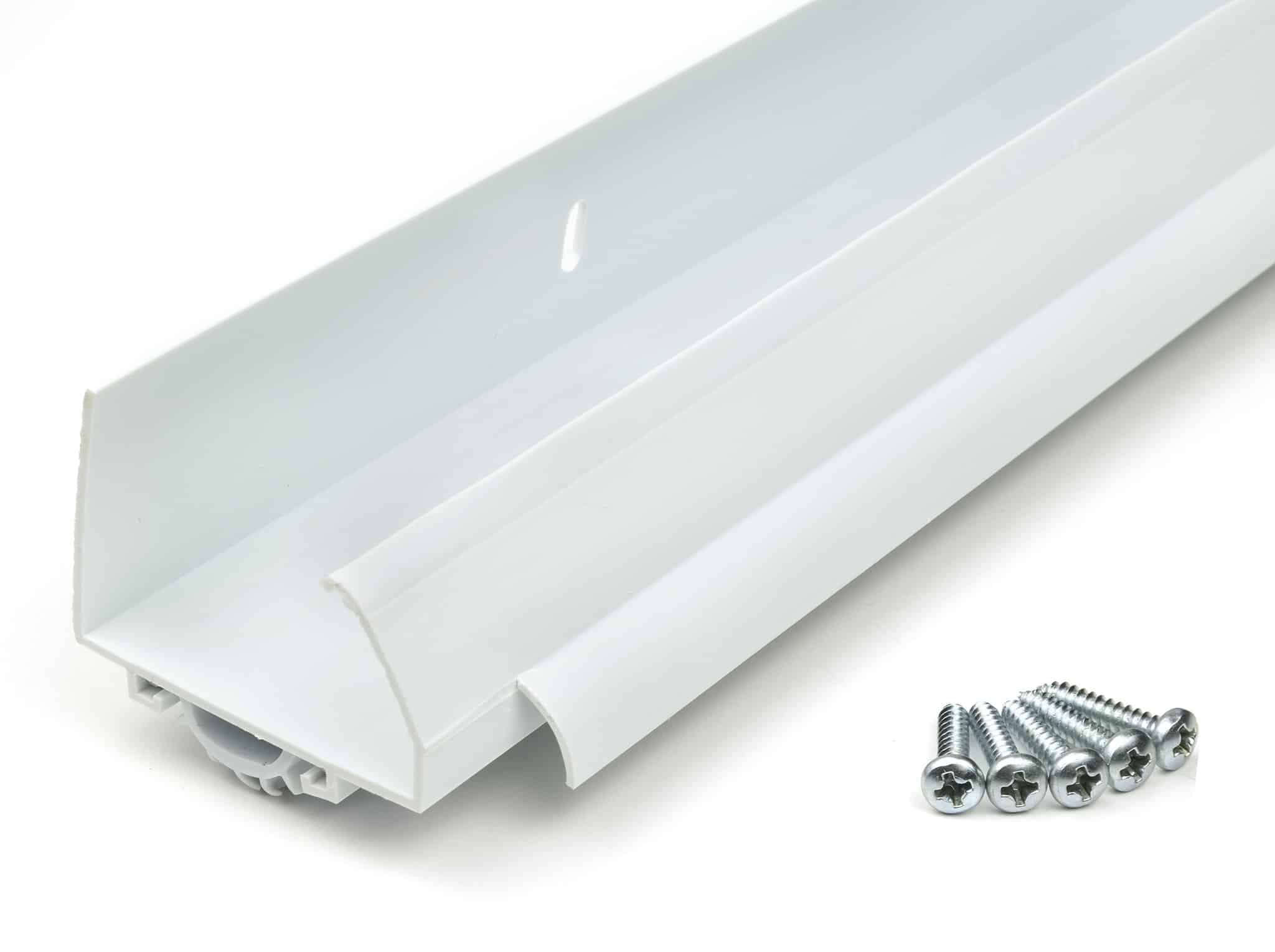UNDER DOOR SEAL UShape HeavyDuty Vinyl Climaloc Solutions