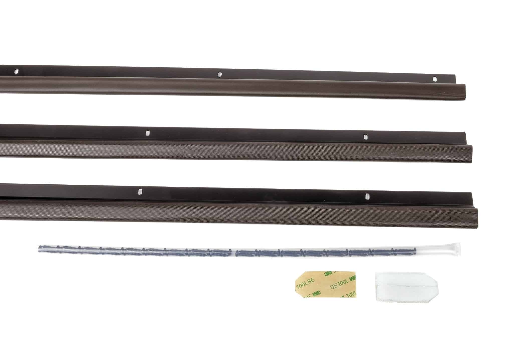 TOP & SIDES DOOR SEAL Aluminum & Foam Kit Climaloc Solutions