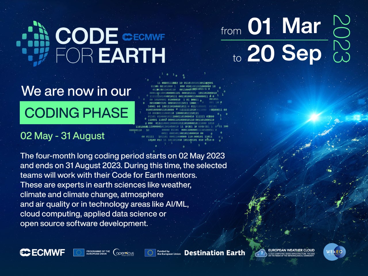 ECMWF’s Code for Earth 2023 Copernicus