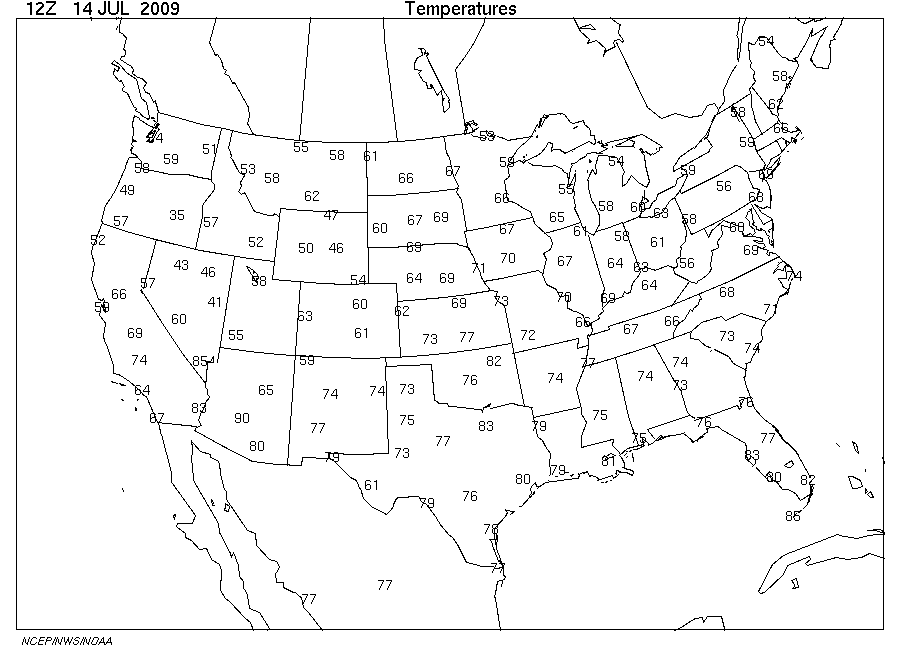 Isobars and Isotherms North Carolina Climate Office