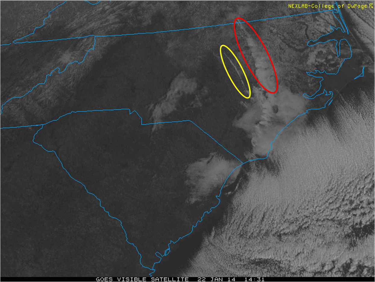 Lake Effect Snow in North Carolina? It’s Happening Today! North