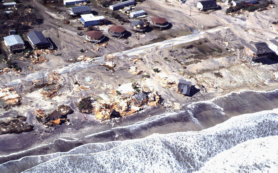Then and Now, Fran a StandardBearer for Hurricane Destruction North