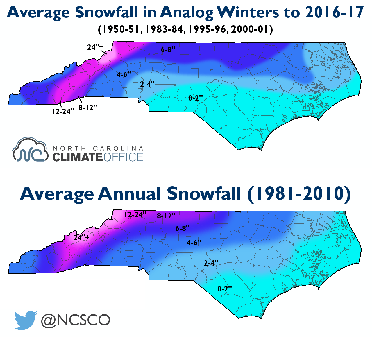 The SCOfficial 201617 Winter Outlook North Carolina State Climate Office