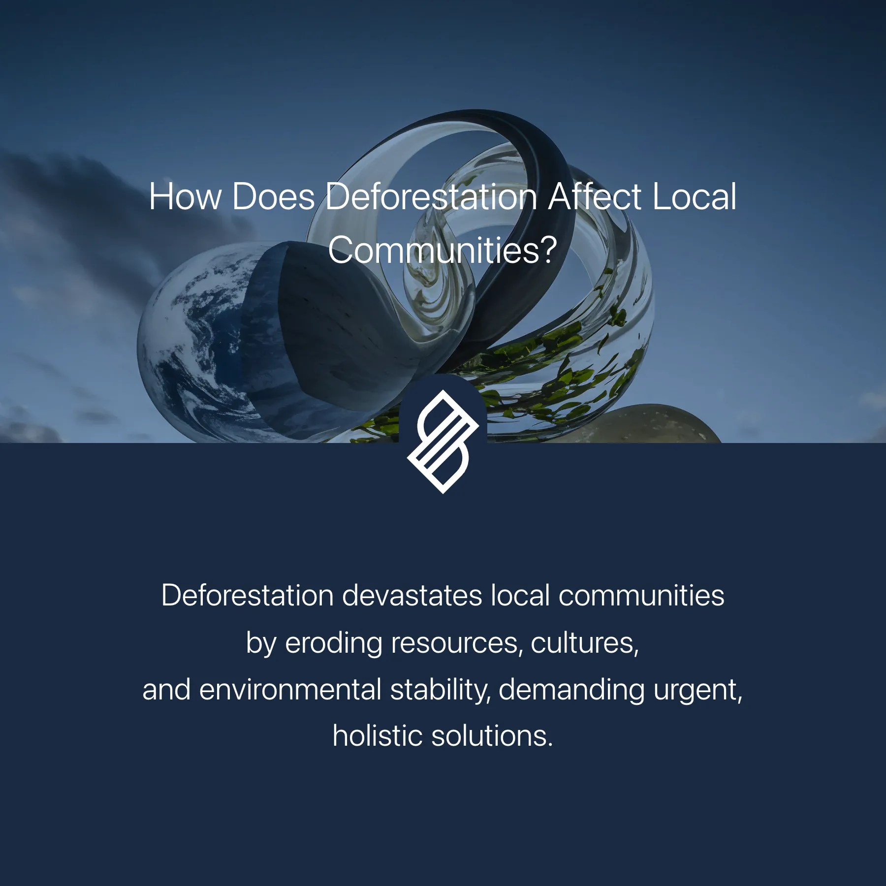 How Does Deforestation Impact Global Carbon Cycle? → Question