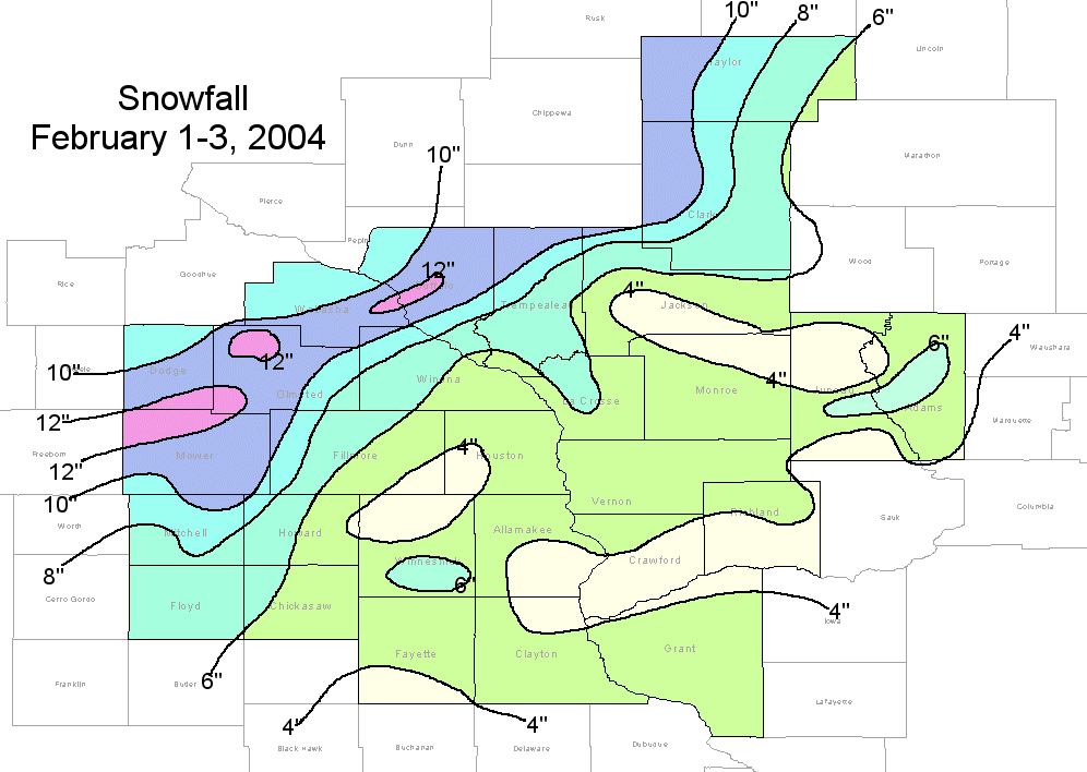 Snowstorm of January 31February 3, 2004