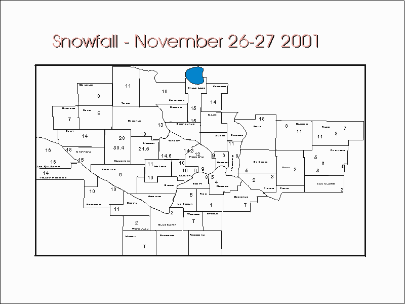 Snowstorm of November 2627, 2001