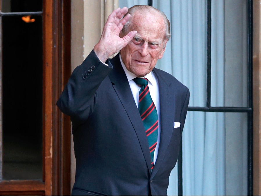 prince philip wave