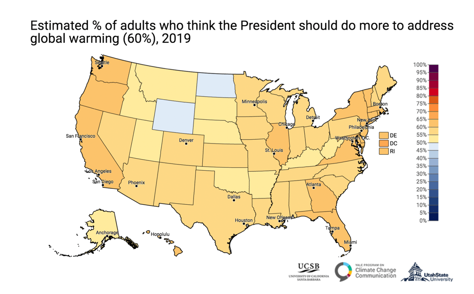 Yale Climate Opinion Maps Yale Climate Opinion Maps 2020 Yale Program on Climate Change