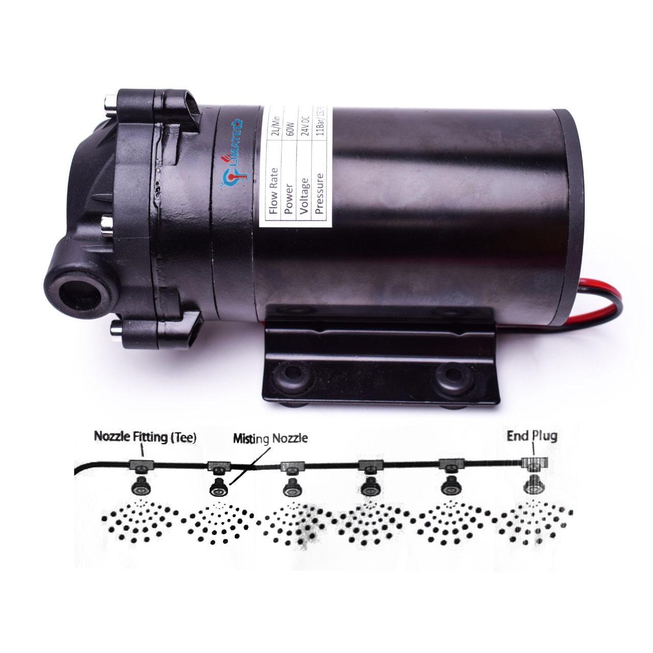 11bar, 2L misting pump Climate Plus