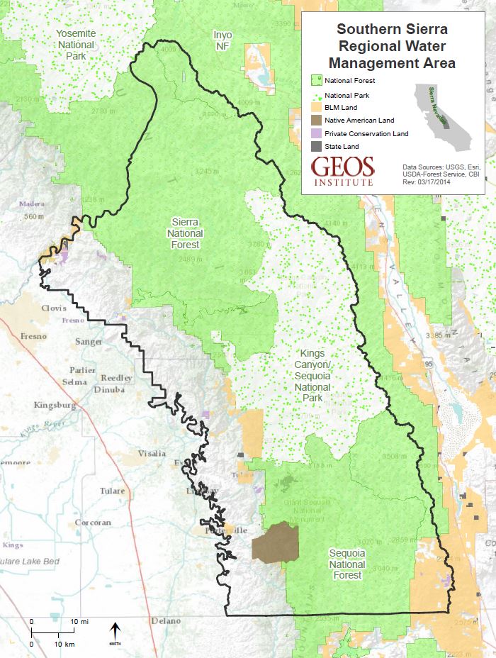 Planning for Water Resources in the Southern Sierra of California