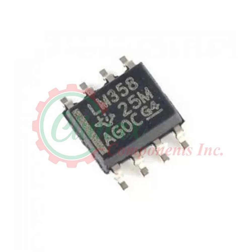 LM358 IC, Dual OpAmplifier IC (SMD Package) Climax Components Inc