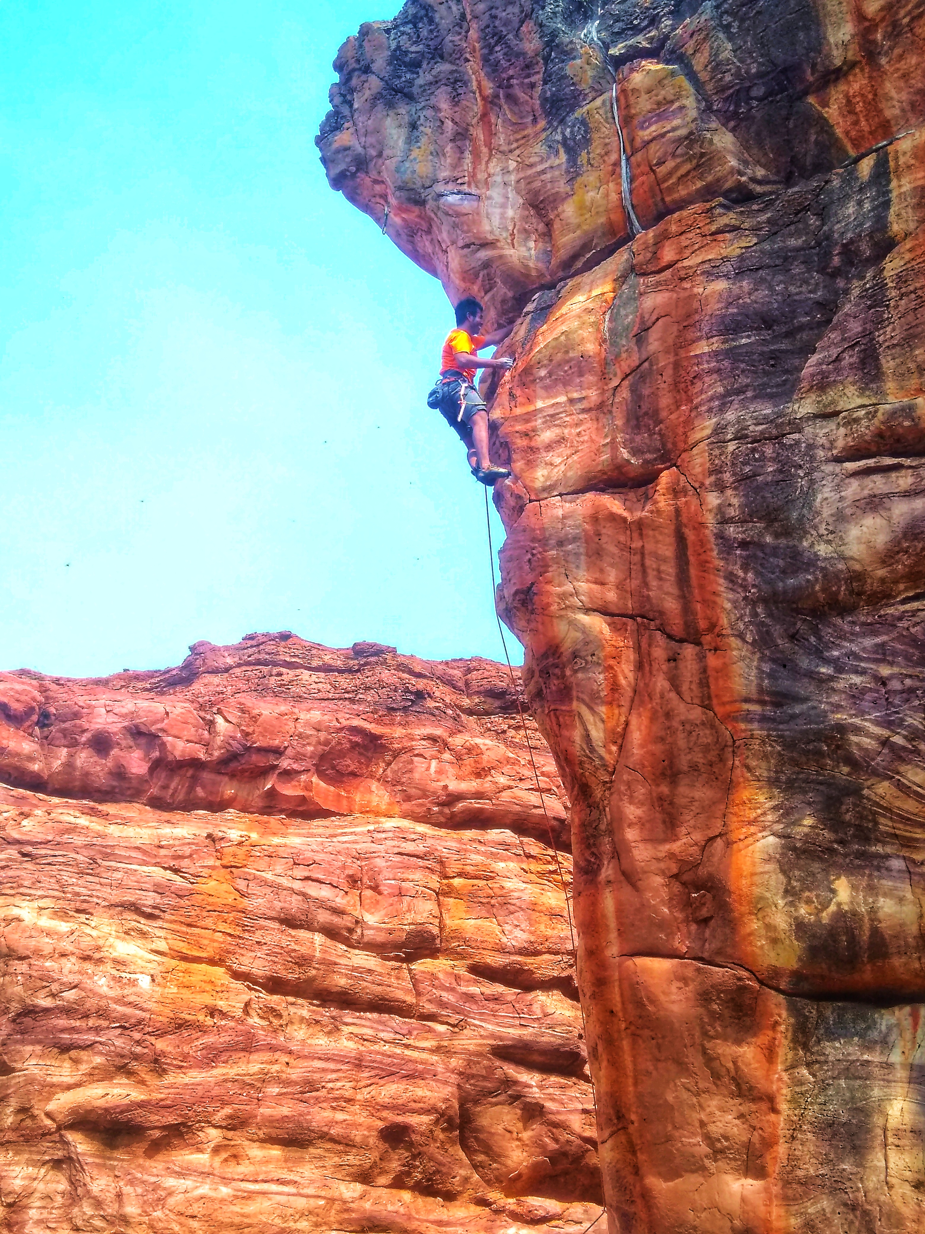 Rock Climbing India Climbing Badami