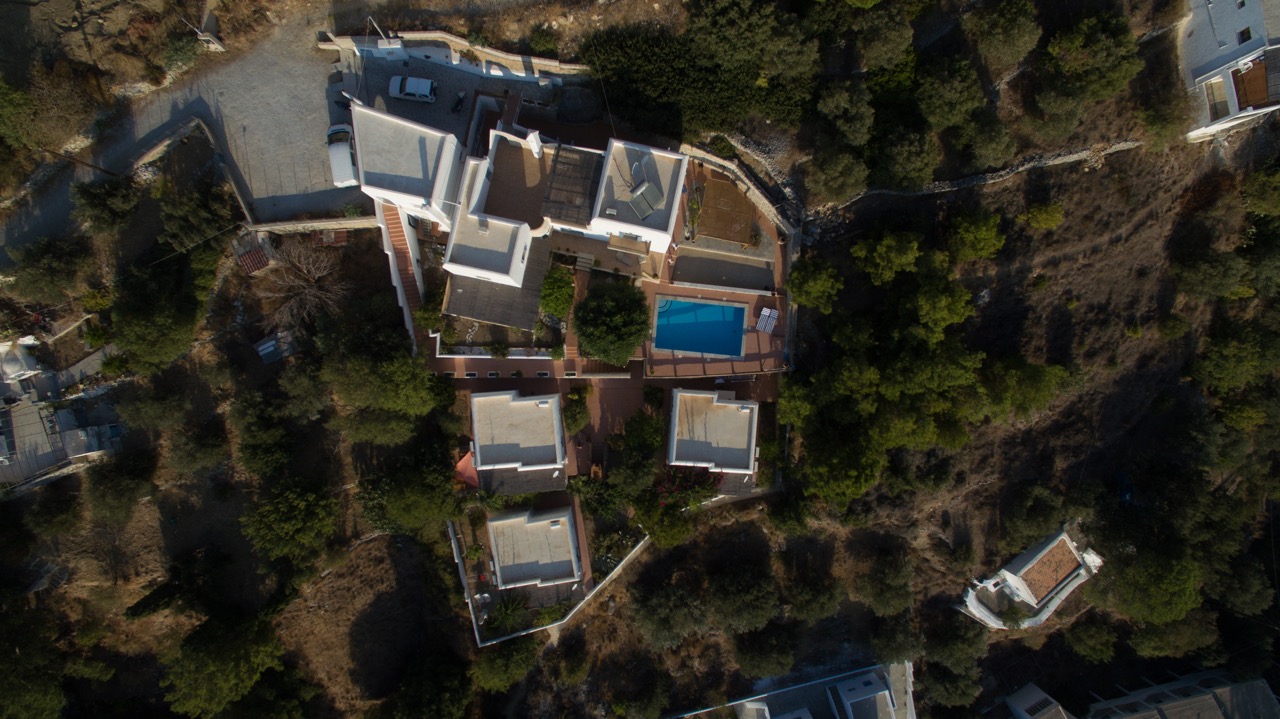 For sale Beautiful villa and 3 guest houses Climb Kalymnos