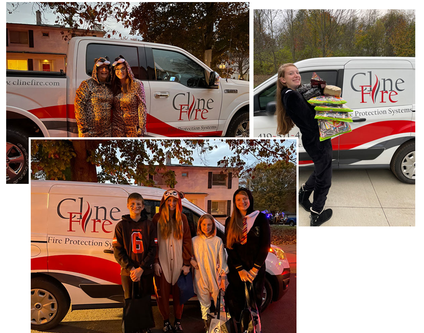 Bellville Halloween Parade 2021 Cline Fire