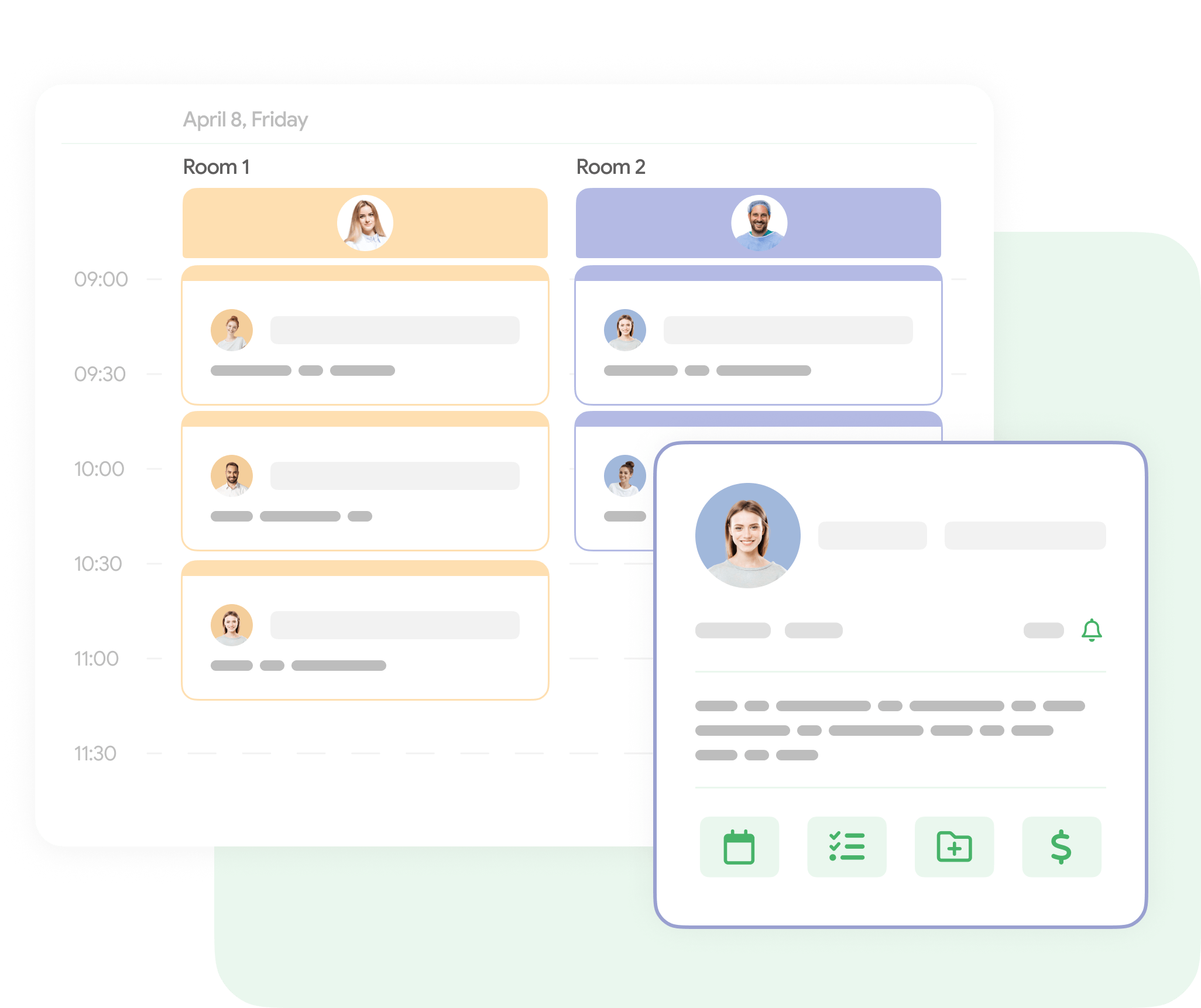 CRM system for dental clinics management Cliniccards