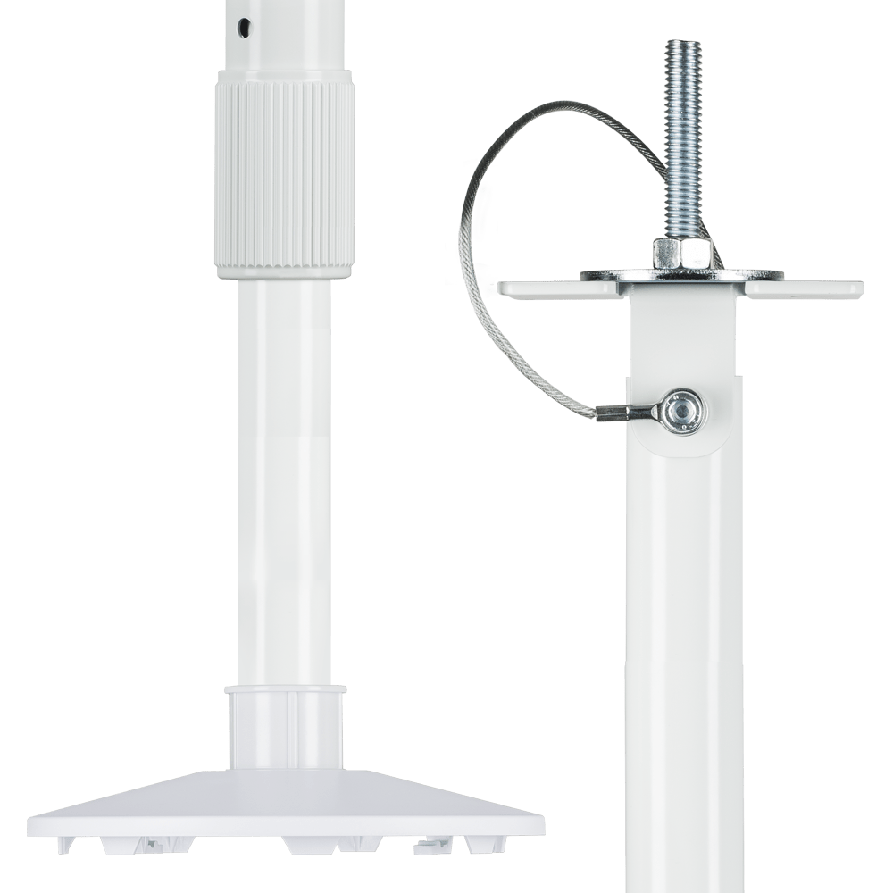 12' Telescoping Ceiling Mount Camera Pole Clinton Electronics