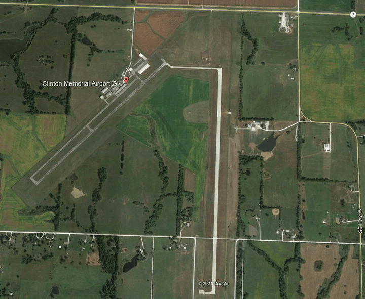 Clinton Regional Airport to Clinton, Missouri