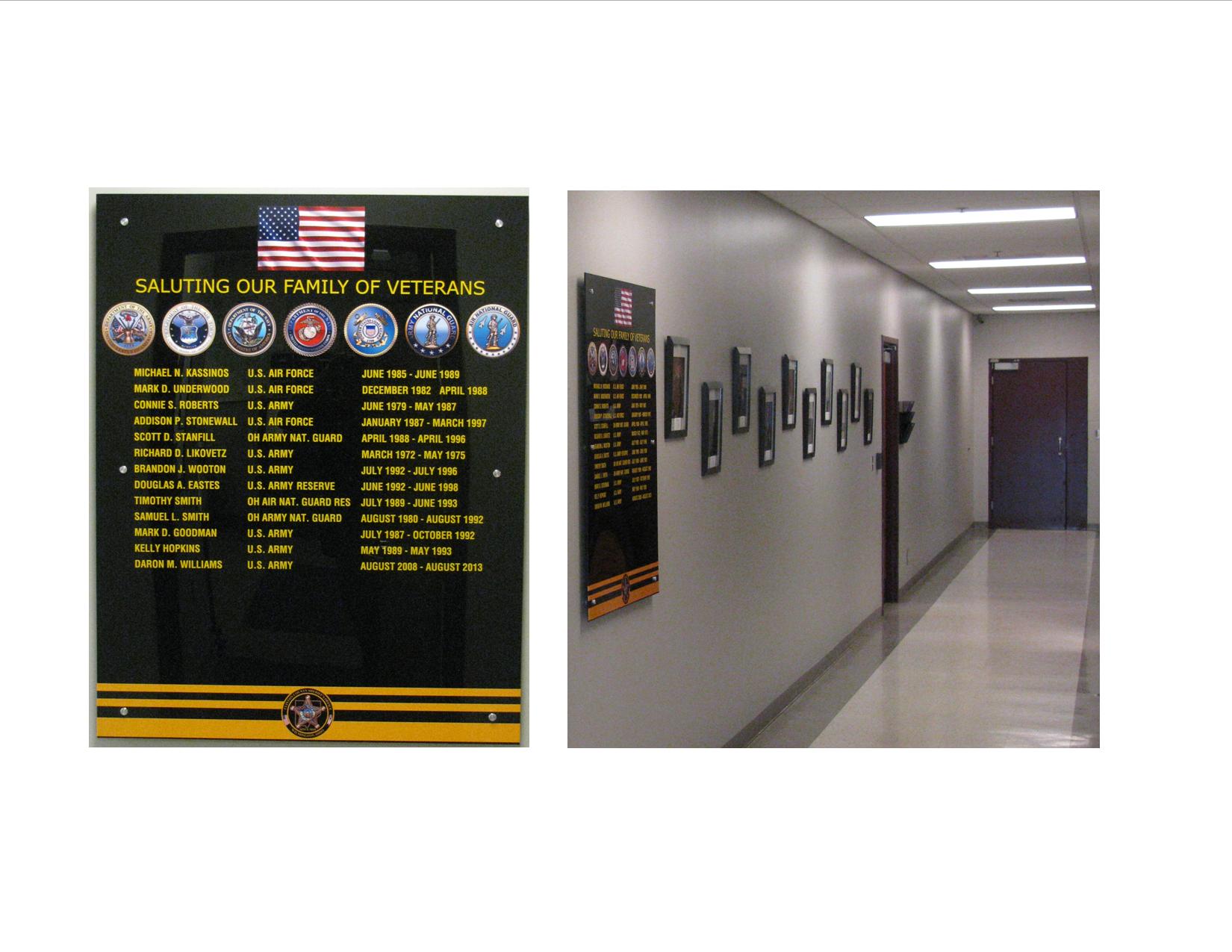 Wall of Honor Clinton County Sheriff's Office