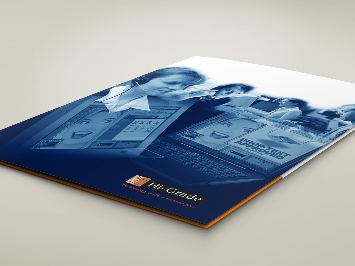 HiGrade Computers Literature Design Clinton Smith Design Consultants