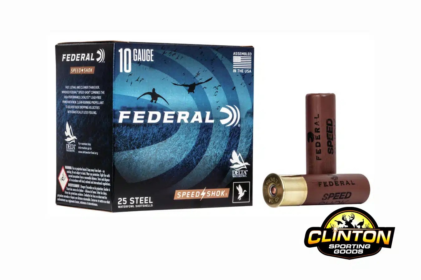 Federal 10 ga 3 1/2" 1 1/2oz BB Clinton Sporting Goods