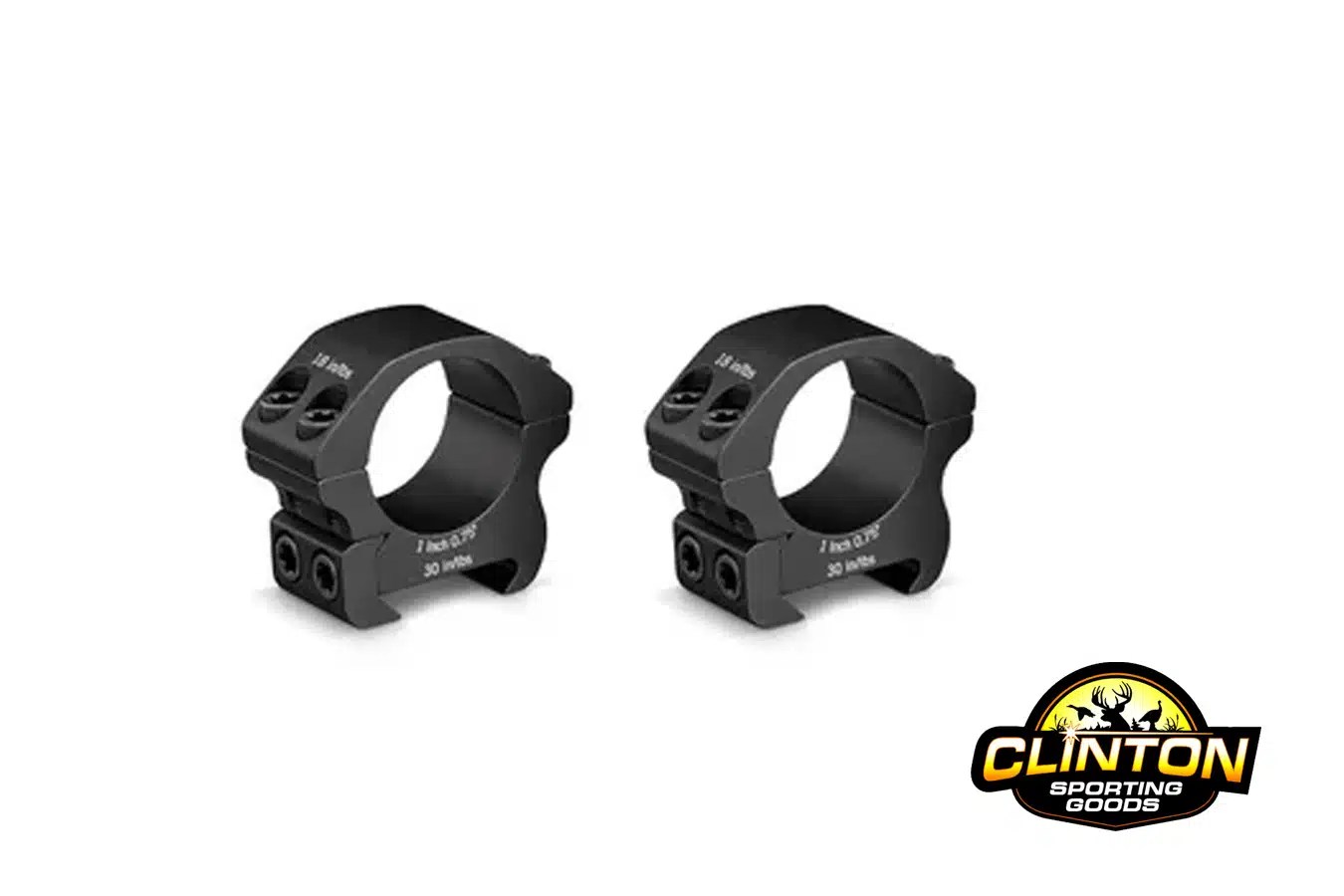 Vortex Rifle Scope Rings Pro Series 1" Medium Height | Clinton Sporting