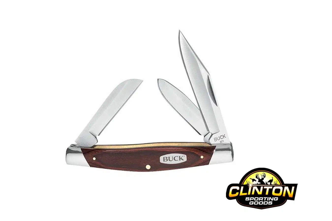Buck Knives 371 Stockman Pocket Knife Clinton Sporting Goods