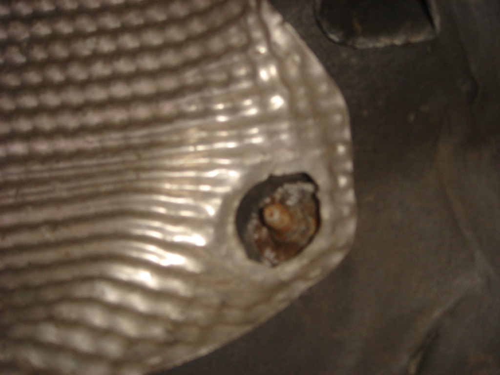 rattling from exhast/bolts from exhaust heat shield?