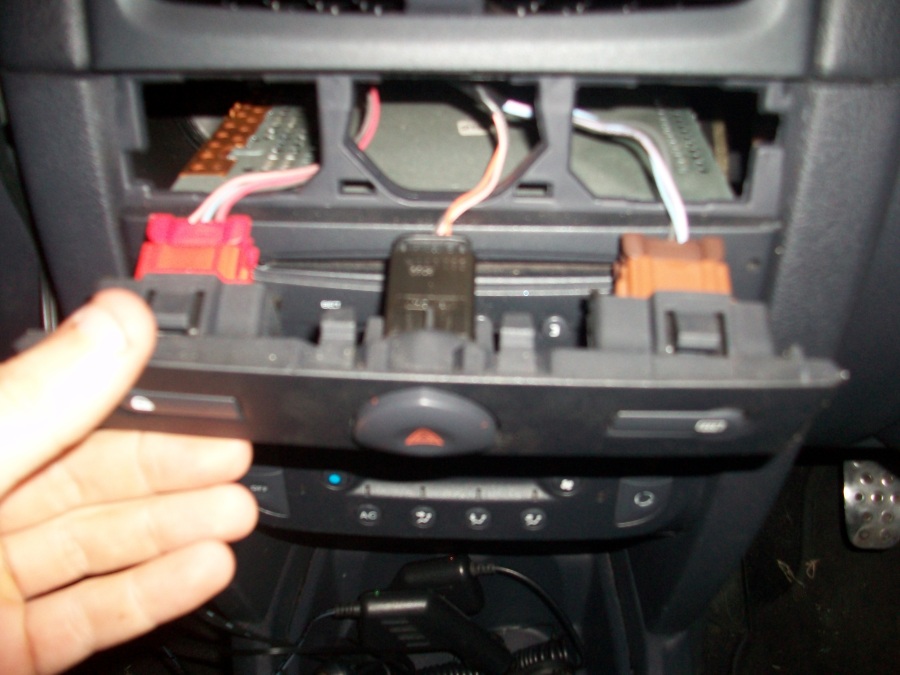 Hazard Lights Button...